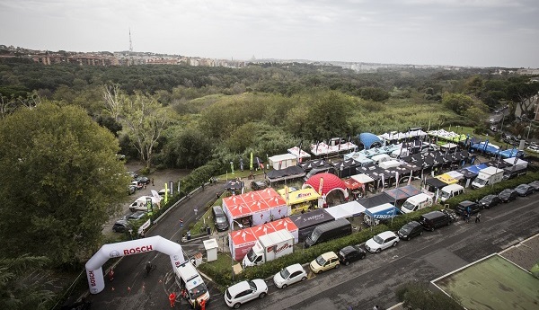 Il villaggio espositivo di Bike Shop Test Roma 2016
