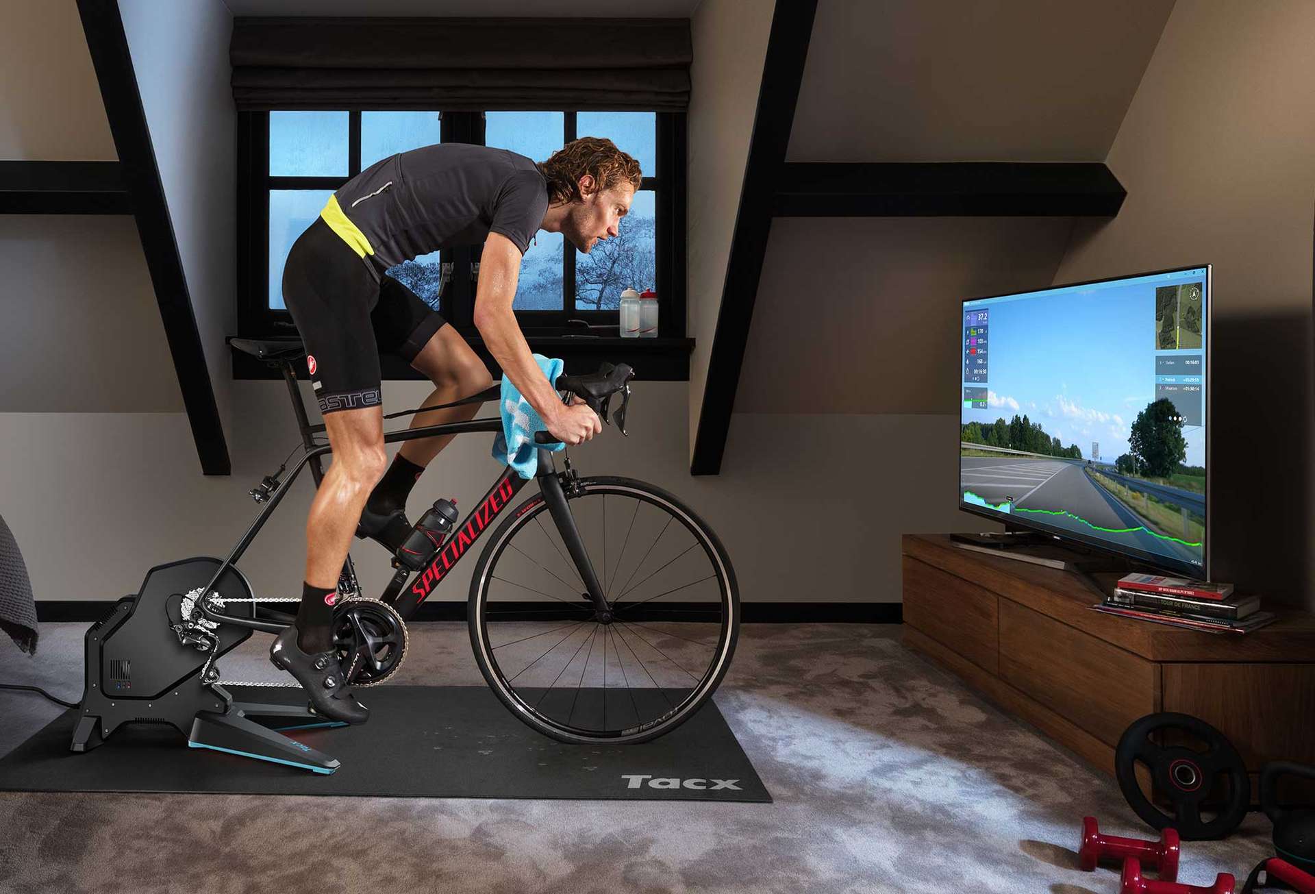 Tacx Flux 2 Smart, un sistema evoluto per l'allenamento domestico sui rulli